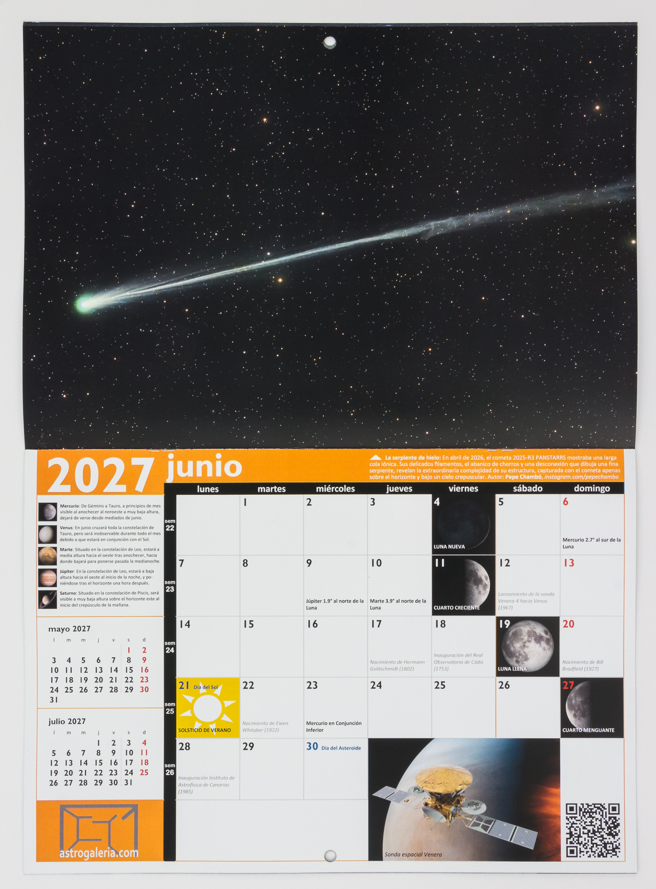 Calendario Astronómico 2027 - Imagen 3