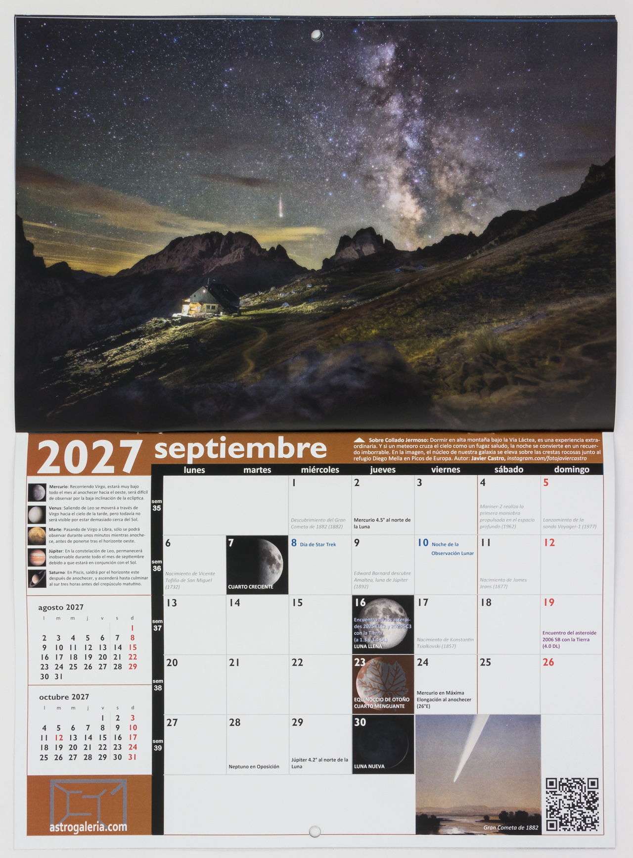 Calendario Astronómico 2027 - Imagen 4